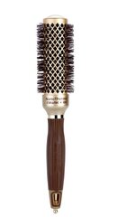 Щётка для волос Olivia Garden NanoThermic ceramic+ion 35 мм, Gold/Brown цена и информация | Расчески, щетки для волос, ножницы | kaup24.ee