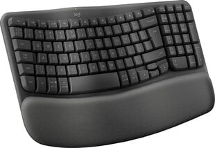 Logitech Wave Keys 920-012304 цена и информация | Клавиатура с игровой мышью 3GO COMBODRILEW2 USB ES | kaup24.ee