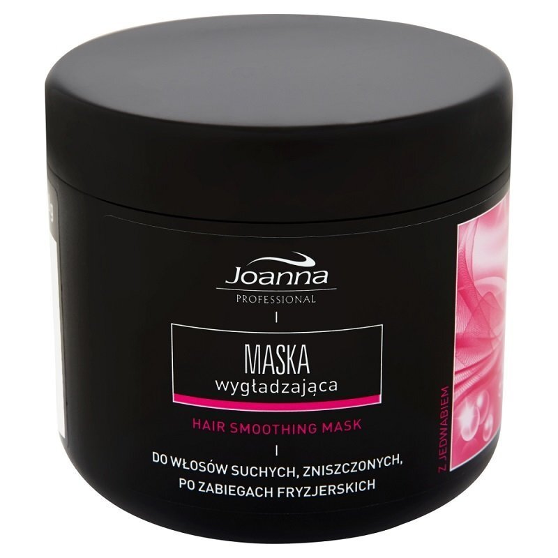 Siluv juuksemask siidivalkudega Joanna Professional 500 ml цена и информация | Maskid, õlid, seerumid | kaup24.ee