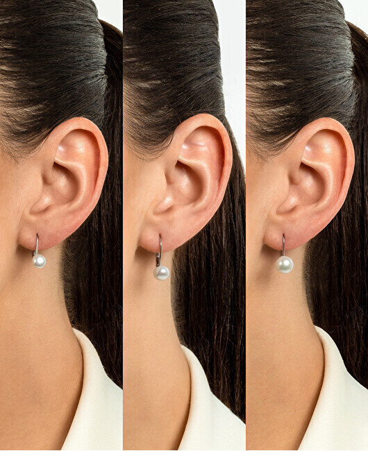 Hõbedased kõrvarõngad naistele Brilio Silver EA409W/410/411 sBS1926-6 hind ja info | Kõrvarõngad | kaup24.ee