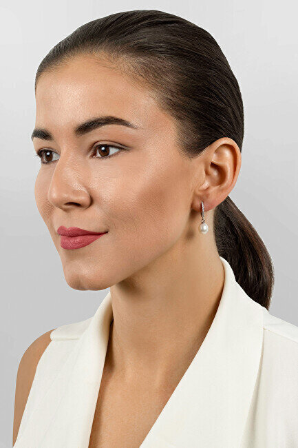 Hõbedased kõrvarõngad naistele Brilio Silver EA650W sBS2375 hind ja info | Kõrvarõngad | kaup24.ee