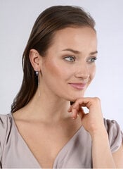 Terasest Kõrvarõngad naistele JwL Luxury Pearls JL0207 sJL0207 hind ja info | Kõrvarõngad | kaup24.ee
