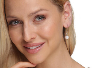 Hõbedased kõrvarõngad naistele JwL Luxury Pearls JL0614 sJL0614 hind ja info | Kõrvarõngad | kaup24.ee