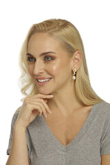 JwL Luxury Pearls Позолоченные жемчужные серьги JL0655 sJL0655 цена и информация | Серьги | kaup24.ee