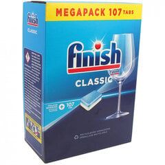 Finish Classic nõudepesumasina tabletid, 107tk цена и информация | Finish Кухонные товары, товары для домашнего хозяйства | kaup24.ee