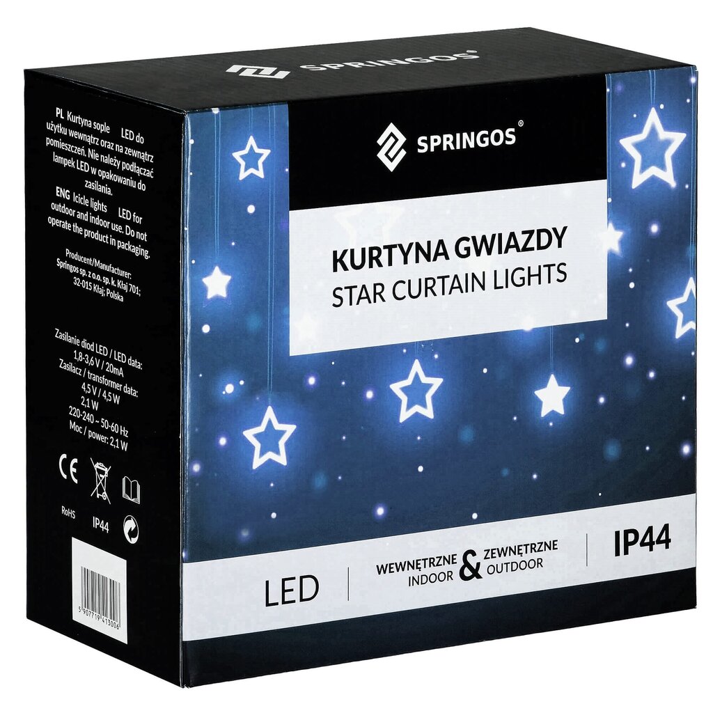 Valguskett Springos CL4134, 138 LED, 4,2 m hind ja info | Jõulutuled | kaup24.ee