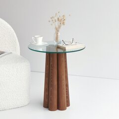 Кофейный столик Asir, 45x50x50см, коричневый цена и информация | Журнальные столики | kaup24.ee