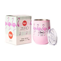 Термокружка Quy Cup Zero Flamingo, 300 мл цена и информация | Термосы, термокружки | kaup24.ee