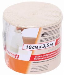 Elastne side Lauma, 100mm x 3,5m hind ja info | Liigesetoed ja -kaitsmed | kaup24.ee