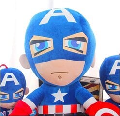 HappyJoe Superhero pluusi mänguasi, Captain America, 27cm hind ja info | Pehmed mänguasjad | kaup24.ee