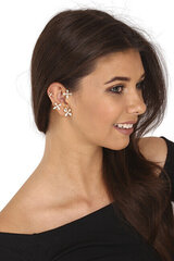 JwL Luxury Pearls Роскошные серебряные асимметричные серьги с жемчугом и цирконием - Настоящая серьга JL0779 sJL0779 цена и информация | Серьги | kaup24.ee