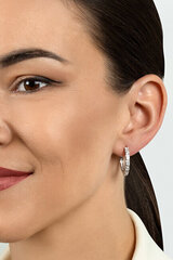 Kõrvarõngad naistele Brilio Silver EA472YB sBS2020 hind ja info | Kõrvarõngad | kaup24.ee