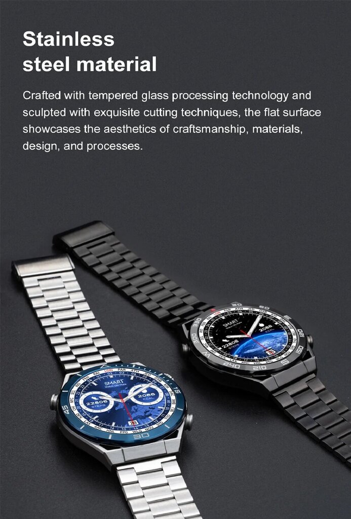 DT Ultramate Black цена и информация | Nutikellad (smartwatch) | kaup24.ee