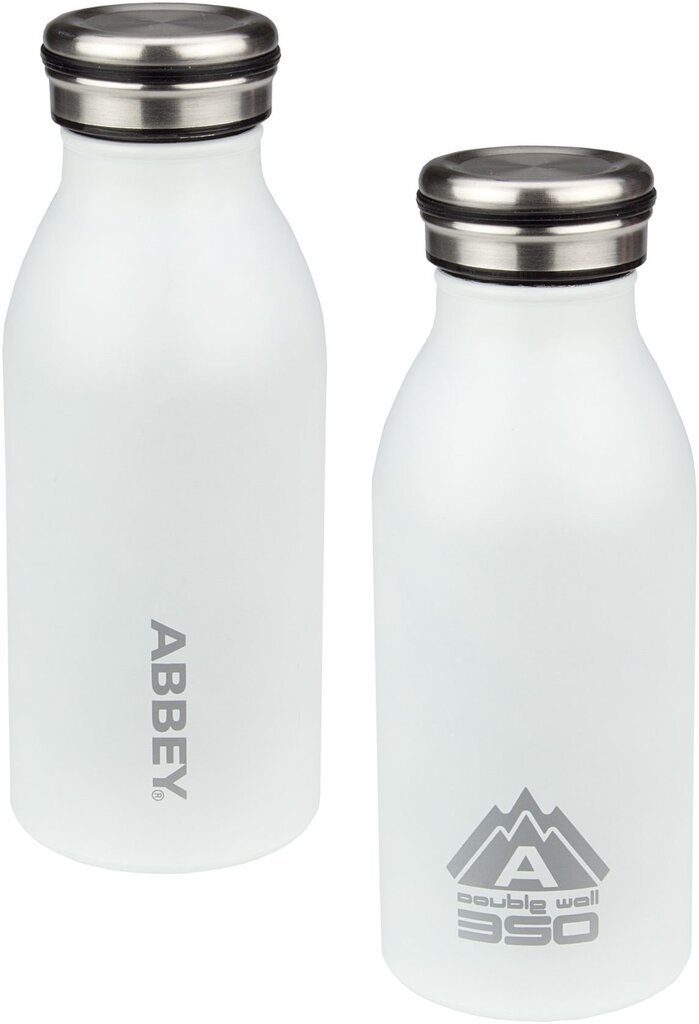 Joogipudel Abbey Victoria, 350 ml, valge hind ja info | Joogipudelid | kaup24.ee