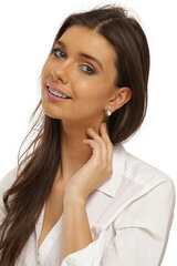 Terasest Kõrvarõngad naistele JwL Luxury Pearls JL0720 sJL0720 hind ja info | Kõrvarõngad | kaup24.ee