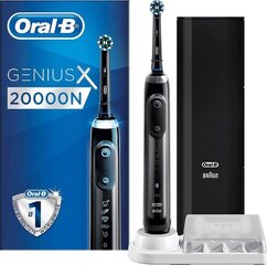 Зубная щетка Oral-B Genius X 20000N цена и информация | Электрические зубные щетки | kaup24.ee