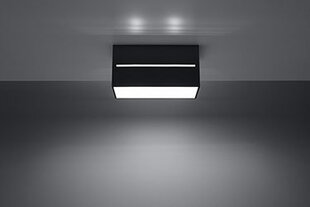 Sollux светильник Lobo Maxi, black цена и информация | Потолочные светильники | kaup24.ee