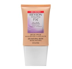 Jumestuskreem Revlon Youth Fx SPF 20 30 ml, Natural Beige цена и информация | Пудры, базы под макияж | kaup24.ee