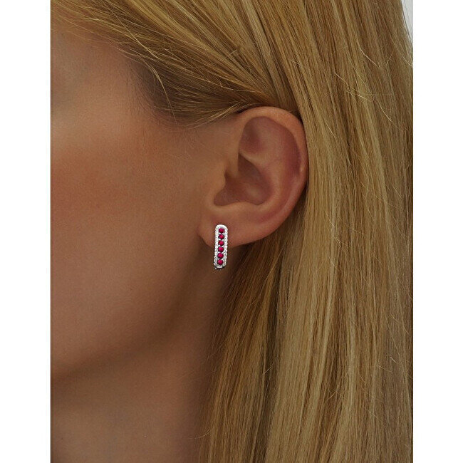 Hõbedased kõrvarõngad naistele Silvego QR12RE sSL3605 hind ja info | Kõrvarõngad | kaup24.ee