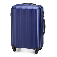 Средний чемодан Wittchen, M, синий цена и информация | Чемоданы, дорожные сумки | kaup24.ee