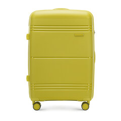 Средний чемодан Wittchen 65л, M, оливковый цена и информация | Чемоданы, дорожные сумки | kaup24.ee