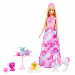 Barbie Dreamtopia advendikalender Fantasy Land HGM66 цена и информация | MUST Металлическая бутылочка с Ярким рисунком (без BPA) (500ml) для мальчиков от 3+ лет Серая с Машинкой | kaup24.ee