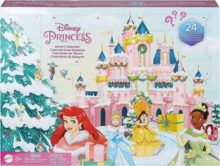 Disney Printsesside advendikalender hind ja info | Tüdrukute mänguasjad | kaup24.ee