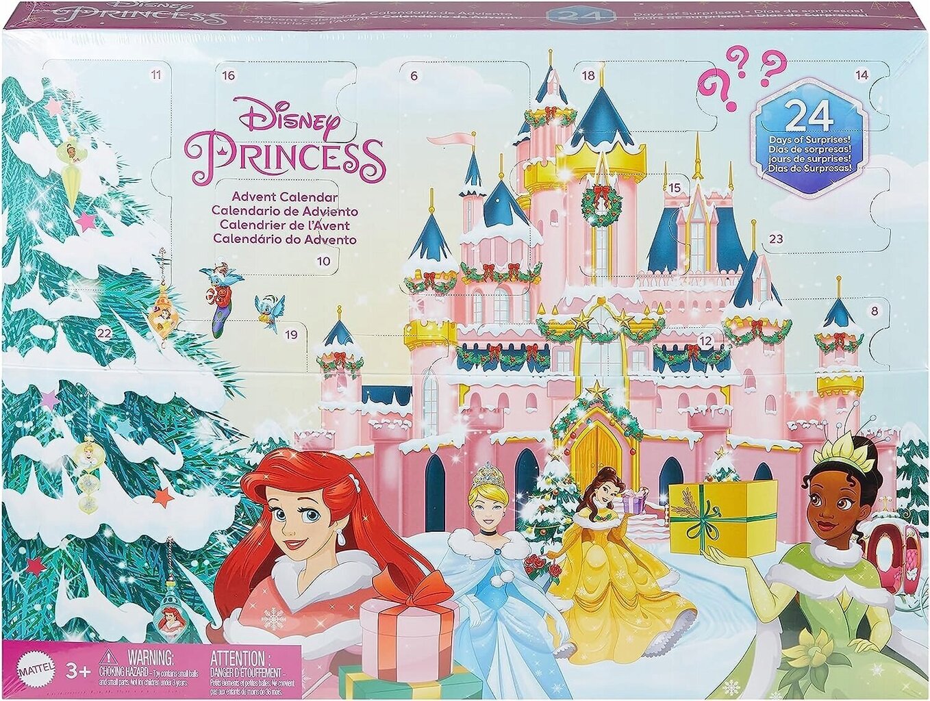 Disney Printsesside advendikalender hind ja info | Tüdrukute mänguasjad | kaup24.ee