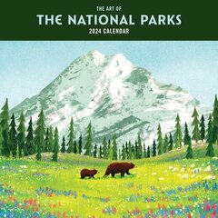 The Art of the National Parks 2024 Calendar hind ja info | Tervislik eluviis ja toitumine | kaup24.ee