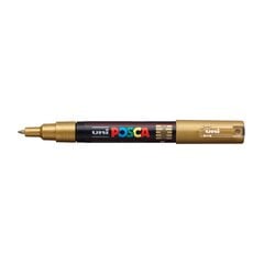 Marker UNI Posca PC-1M, kuldne (25) цена и информация | Письменные принадлежности | kaup24.ee