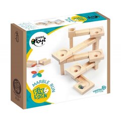 Puidust mängulabürint Marble Run Fix&Lock Twister цена и информация | Настольные игры, головоломки | kaup24.ee