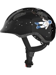 Детский велосипедный шлем Abus Smiley 2.0, черный цена и информация | Шлемы | kaup24.ee