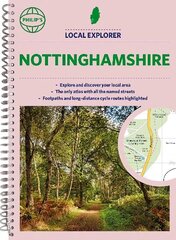 Philip's Local Explorer Street Atlas Nottinghamshire цена и информация | Путеводители, путешествия | kaup24.ee