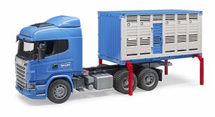 Veoauto-vedaja Bruder Scania Rseries Cattle цена и информация | Игрушки для мальчиков | kaup24.ee