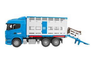 Veoauto-vedaja Bruder Scania Rseries Cattle hind ja info | Poiste mänguasjad | kaup24.ee