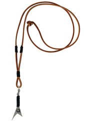 Шнурок с подвеской, кожаный (RB2P4B) цена и информация | Украшение на шею | kaup24.ee