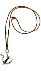 Шнурок с подвеской, кожаный (RB2P6B) цена и информация | Украшения на шею | kaup24.ee