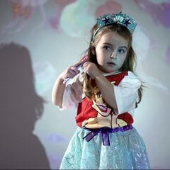 Pusavastane juuksehari Princesses Disney, mitmevärviline цена и информация | Расчески, щетки для волос, ножницы | kaup24.ee