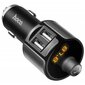 FM-saatja / modulaator Hoco E19 Bluetooth FM transmitter 2 x USB 2.4 A metallhall цена и информация | FM modulaatorid, FM trasmitterid | kaup24.ee