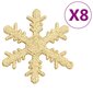 vidaXL 111-osaline jõulukuulide komplekt, kuld hind ja info | Kuuseehted | kaup24.ee