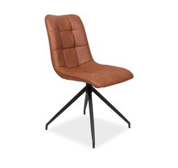 4-tooli komplekt Olaf, pruun hind ja info | Söögilaua toolid, köögitoolid | kaup24.ee