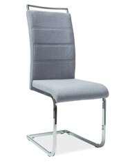 4-osaline toolikomplekt H-441, hall hind ja info | Söögilaua toolid, köögitoolid | kaup24.ee