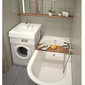 Valamu PAA Claro Grande 60x75 cm, paigaldatav pesumasinale hind ja info | Kraanikausid, valamud | kaup24.ee