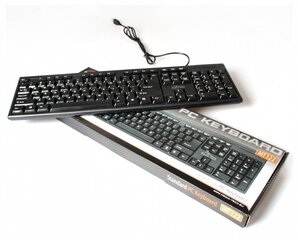 Media-Tech MT122KUUS keyboard USB QWERTY Black цена и информация | Клавиатура с игровой мышью 3GO COMBODRILEW2 USB ES | kaup24.ee