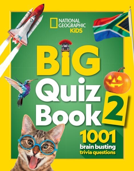 Big Quiz Book 2: 1001 Brain Busting Trivia Questions цена и информация | Tervislik eluviis ja toitumine | kaup24.ee