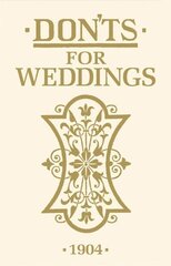 Don'ts for Weddings hind ja info | Eneseabiraamatud | kaup24.ee