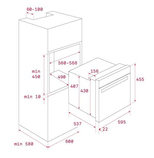 Ahi Teka HLC840 цена и информация | Ahjud | kaup24.ee