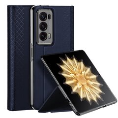 Dux Ducis Bril leather case with stand and wallet for Honor Magic VS - blue цена и информация | Чехлы для телефонов | kaup24.ee