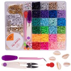 Набор для изготовления браслетов и сережек MalPlay, 6000 деталей цена и информация | Развивающие игрушки | kaup24.ee
