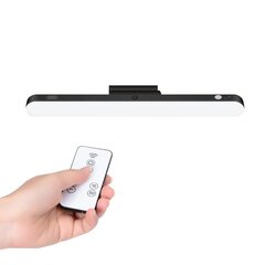 XO LED magnetinė lempa YH08B 1200mAh black + remote control цена и информация | Потолочные светильники | kaup24.ee